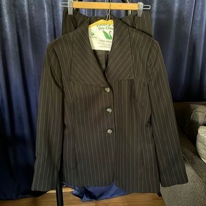 Pinstripe suit